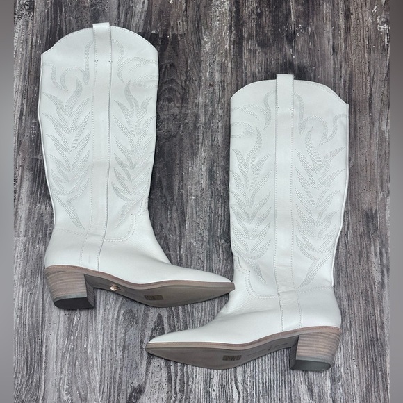 Dolce Vita Shoes - Dolce Vita White Western Cowboy Boots NEW Sz 11